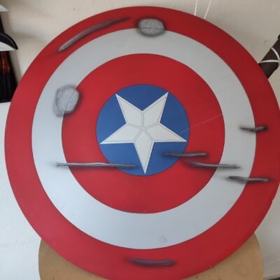 Escudo Capitão América Alumínio 62cm