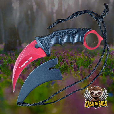 Karambit Vermelho d8615