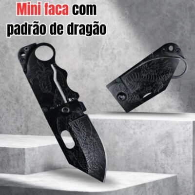 Mini Canivete Dragon relevo CJ7318